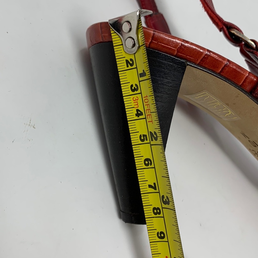 Brighton Rhodes Red pint madras heels - Picture 12 of 16